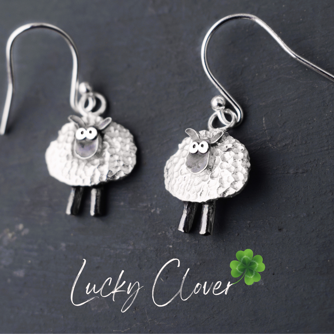 Lucky Clover - Lucky Irish Sheep Jewellery!