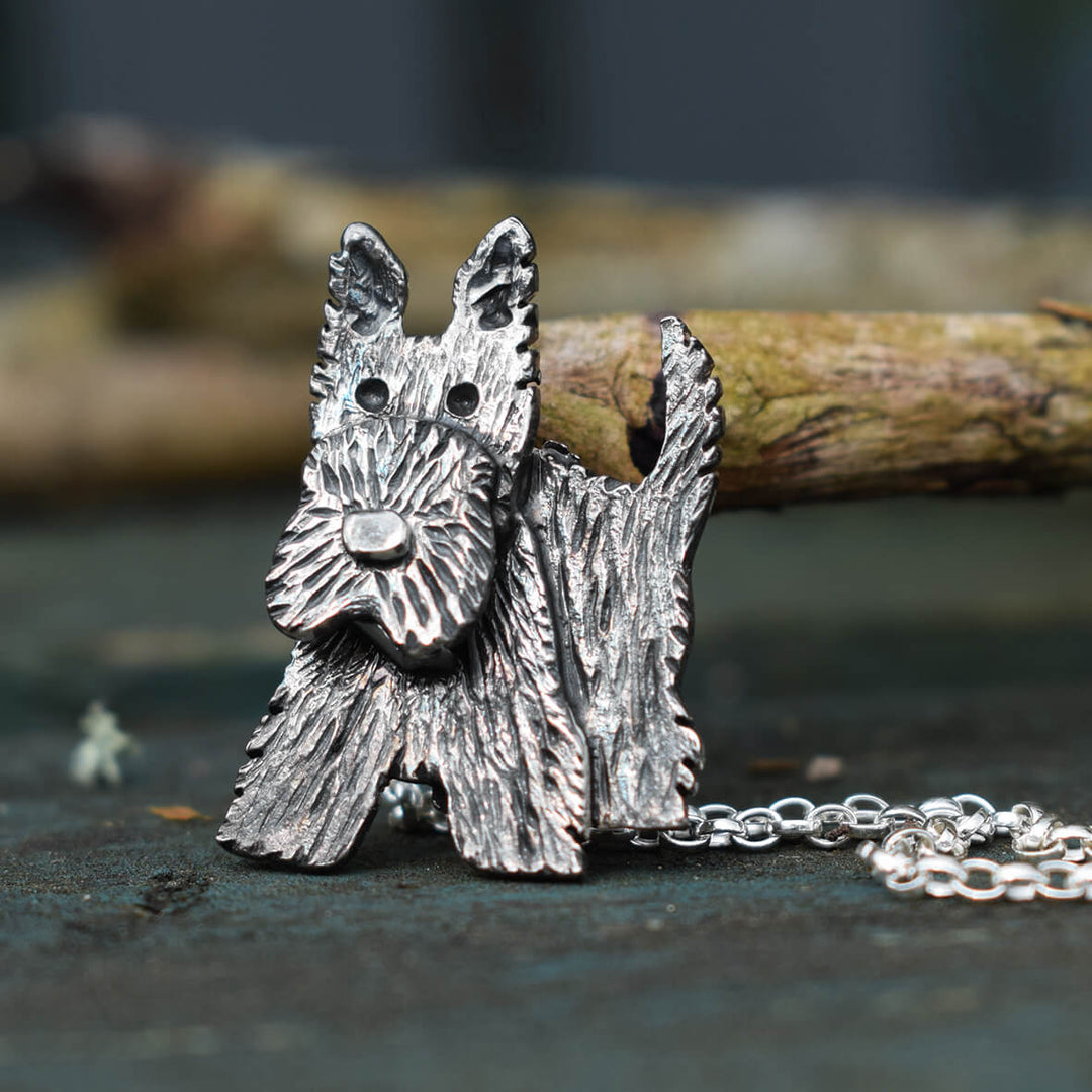 scottish terrier necklace, scottie dog jewellery, scottish terrier gifts