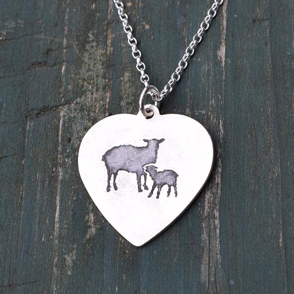 Sheep and Lamb Necklaces