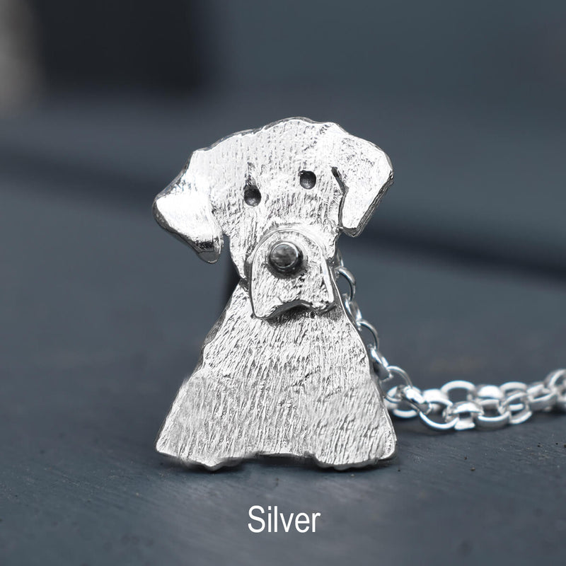 silver labrador earrings, labrador jewellery, silver dog earrings, gift for labrador owner, labrador memorial, labrador present for woman, quality labrador gifts for her