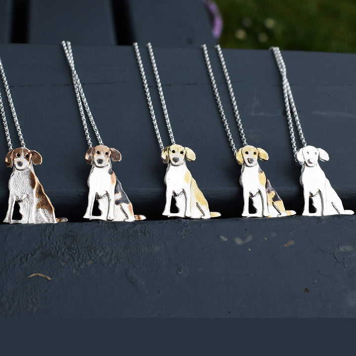 Beagle necklaces, Beagle jewellery. silver Beagle pendant, Beagle gift for her, Beagle present for woman, Beagle mum gift