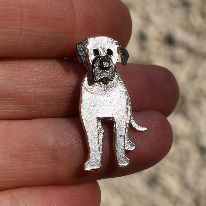 bullmastiff brooch, bullmastiff gift for woman, bullmastiff jewellery, bullmastiff present for wife, unusual bullmastiff gifts, bullmastiff jewellery, gold bullmastiff, silver bullmastiff