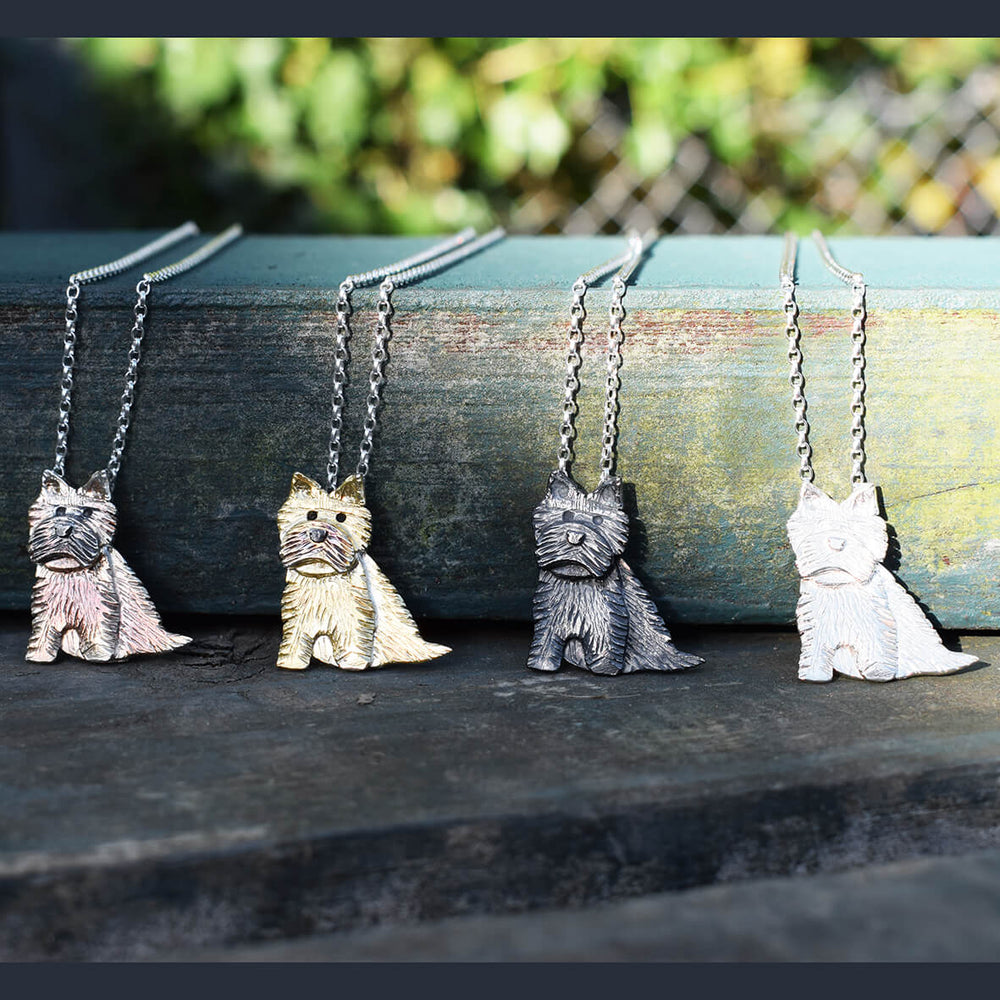 cairn terrier necklace, cairn terrier jewellery, cairn terrier pendant, terrier dog jewellery, cairn terrier gift for her, cairn terrier present for woman, gift for cairn terrier owner