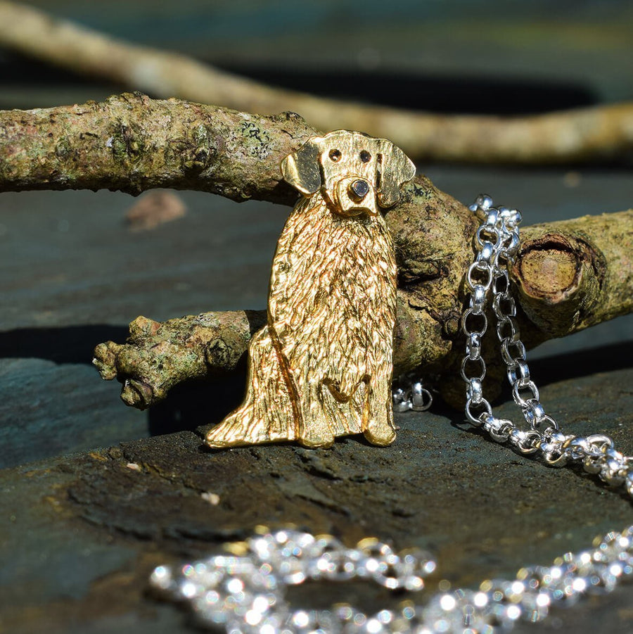 Golden Retriever necklaces, Golden Retriever pendants, Golden Retriever jewellery, Golden Retriever gift for wife, Golden Retriever present for her