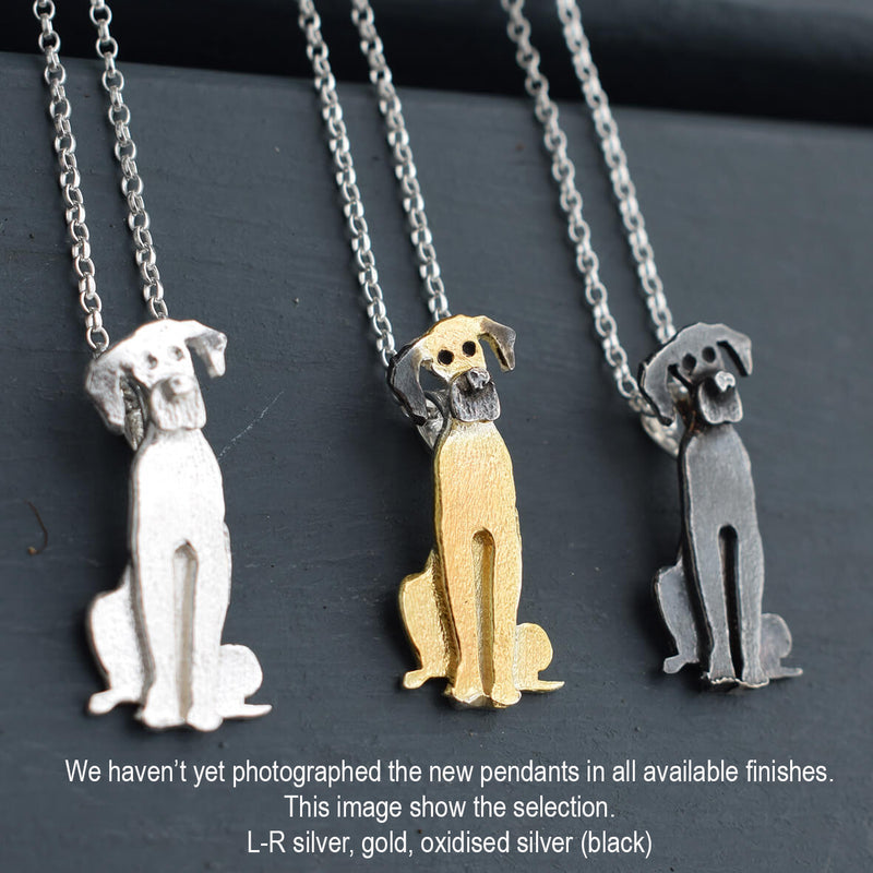 Great Dane necklace, Great Dane jewellery, Great Dane gift for her, Great Dane birthday present, Great Dane christmas present, silver Great Dane, gold Great Dane, Great Dane jewelry, silver great dane pendant