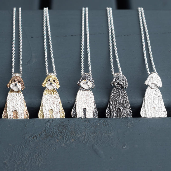 Labradoodle necklace, Labradoodle pendant, Labradoodle jewellery, Labradoodle gift for her, Labradoodle present for woman