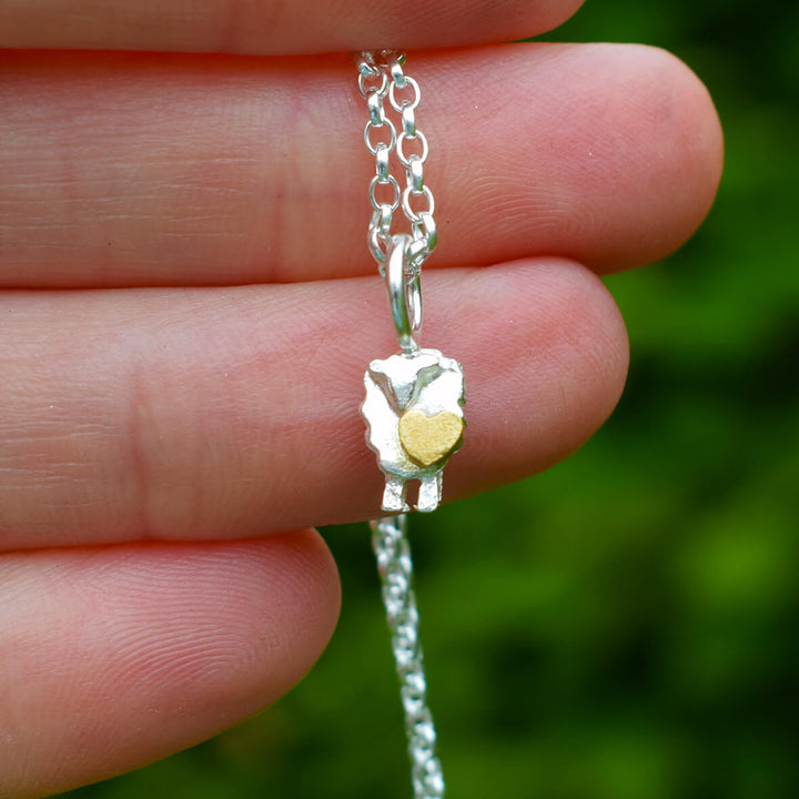 love ewe necklace, love ewe jewellery, sheep necklace, lamb necklace, sheep gift, lamb gift