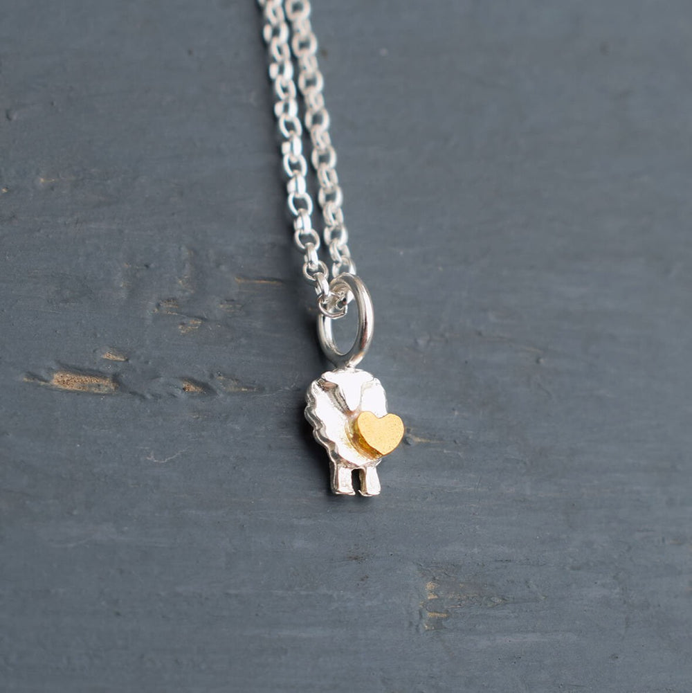 love ewe necklace, love ewe jewellery, sheep necklace, lamb necklace, sheep gift, lamb gift