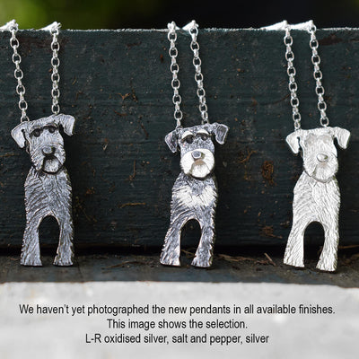 schnauzer necklace, mini schnauzer necklace, schnauzer gift for wife, silver dog necklace, gift for schnauzer lover, schnauzer pendant, silver schnauzer pendant, mini schnauzer pendant
