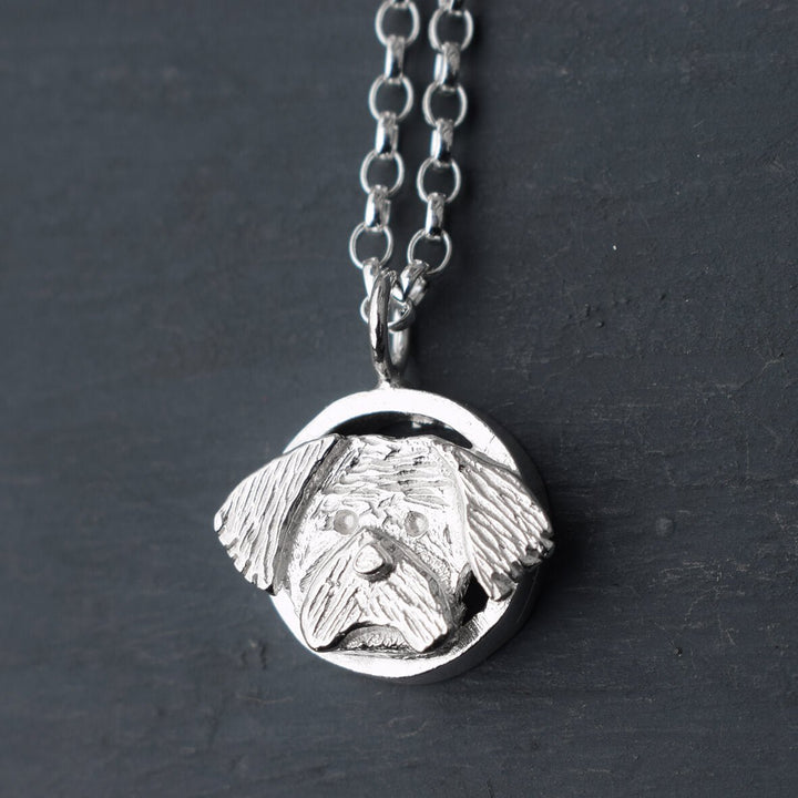 shih tzu necklace, shih tzu pendant, shih tzu jewellery, shih tzu memorial, gift for shih tzu owner, shih tzu present for woman, shih tzu gift