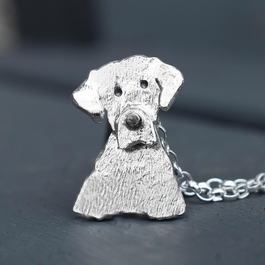 silver labrador necklace, labrador pendant, silver labrador jewellery, labrador gift for woman, silver dog necklace, dog jewellery for humans, silver lab gift, silver dog jewellery, silver labrador pendant