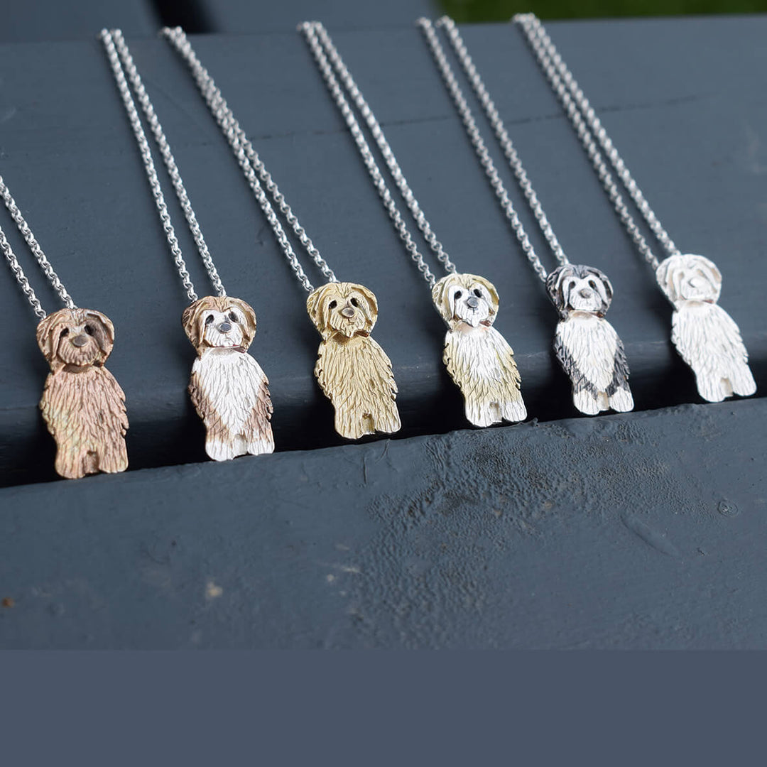 Tibetan Terrier jewellery, Tibetan Terrier necklace, Tibetan Terrier gifts, Tibetan Terrier present for wife, gift for Tibetan Terrier owner, Tibetan Terrier breeder gift