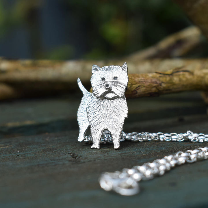 westie necklace, westie jewellery, silver dog necklace, west highland terrier necklace, westie dog loss gift, westie dog memorial, westie gift for woman, westie dog present for her, dog jewellery, dog pendant, scottish dog gift