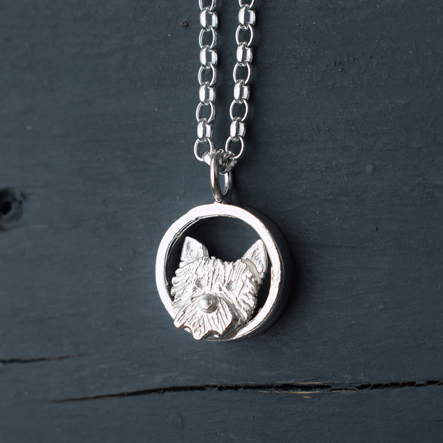 Yorkshire Terrier jewellery, Yorkshire Terrier necklace, dog pendant, silver dog jewellery, gold dog jewellery, Yorkshire Terrier lover gift, present for Yorkshire Terrier owner, yorkie dog jewellery